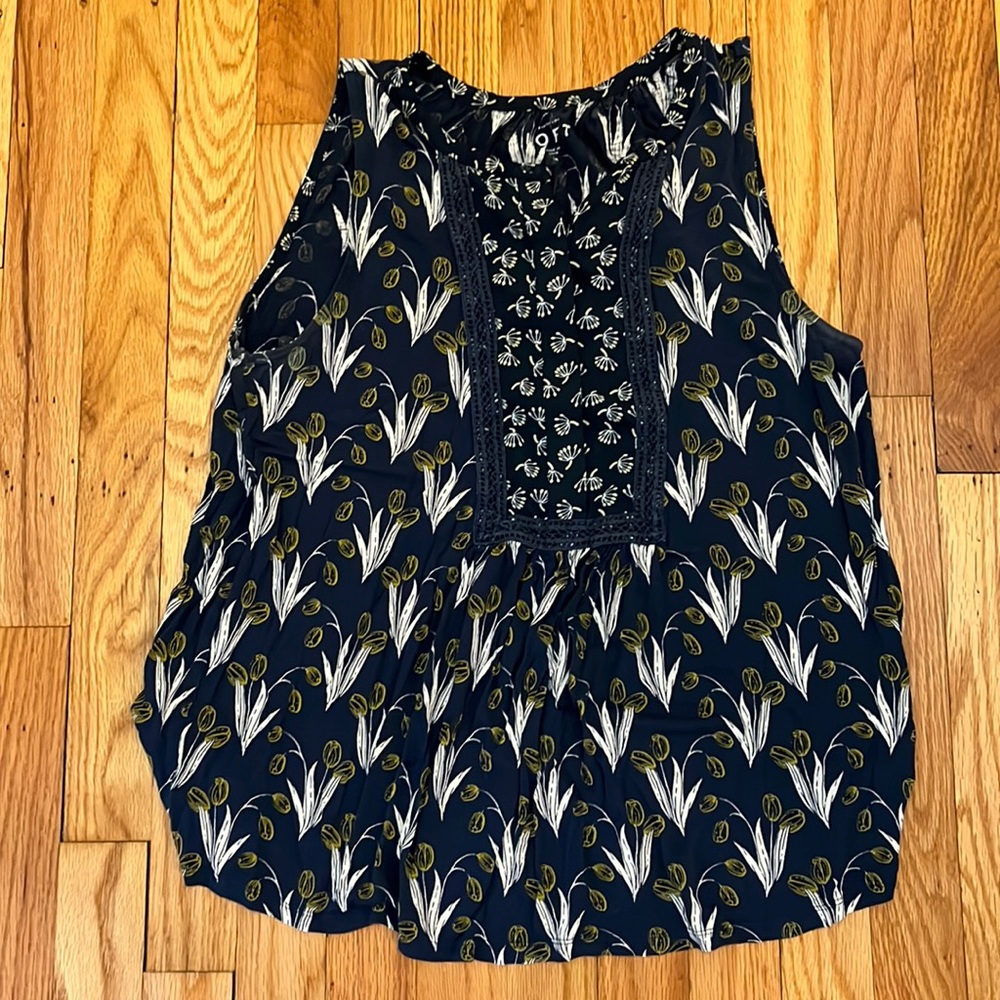 Ann Taylor blouse, great for styling under cardigans; barely worn